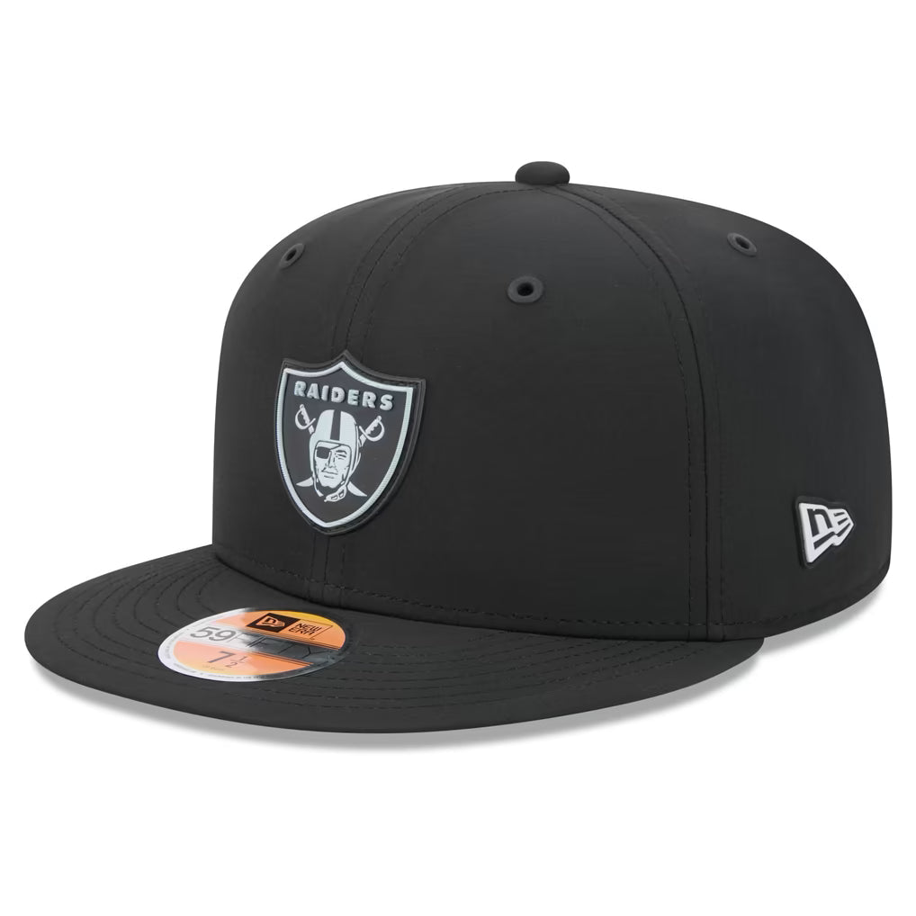 New Era Las Vegas Raiders 2026 Performance ON-FIELD Sideline 59FIFTY Fitted Hat-Black product image 2, provided for visual