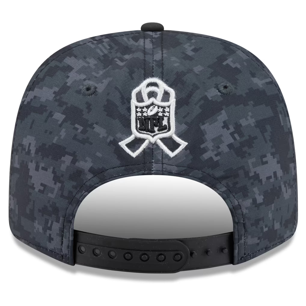 New Era Los Angeles Rams 2026 Salute to Service 9SEVENTY Stretch-Snap Hat product image 4, provided for visual reference and