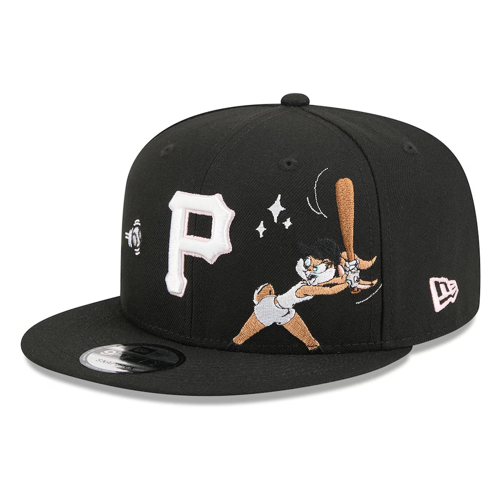 New Era Pittsburgh Pirates Lola Bunny 9FIFTY Snapback Hat product image 3, provided for visual reference and product detail