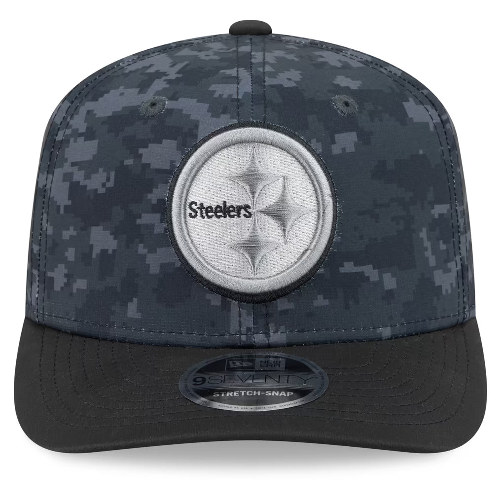 New Era Pittsburgh Steelers 2026 Salute to Service 9SEVENTY Stretch-Snap Hat product image 2, provided for visual reference