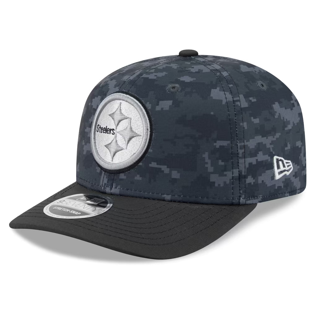 New Era Pittsburgh Steelers 2026 Salute to Service 9SEVENTY Stretch-Snap Hat product image 4, provided for visual reference