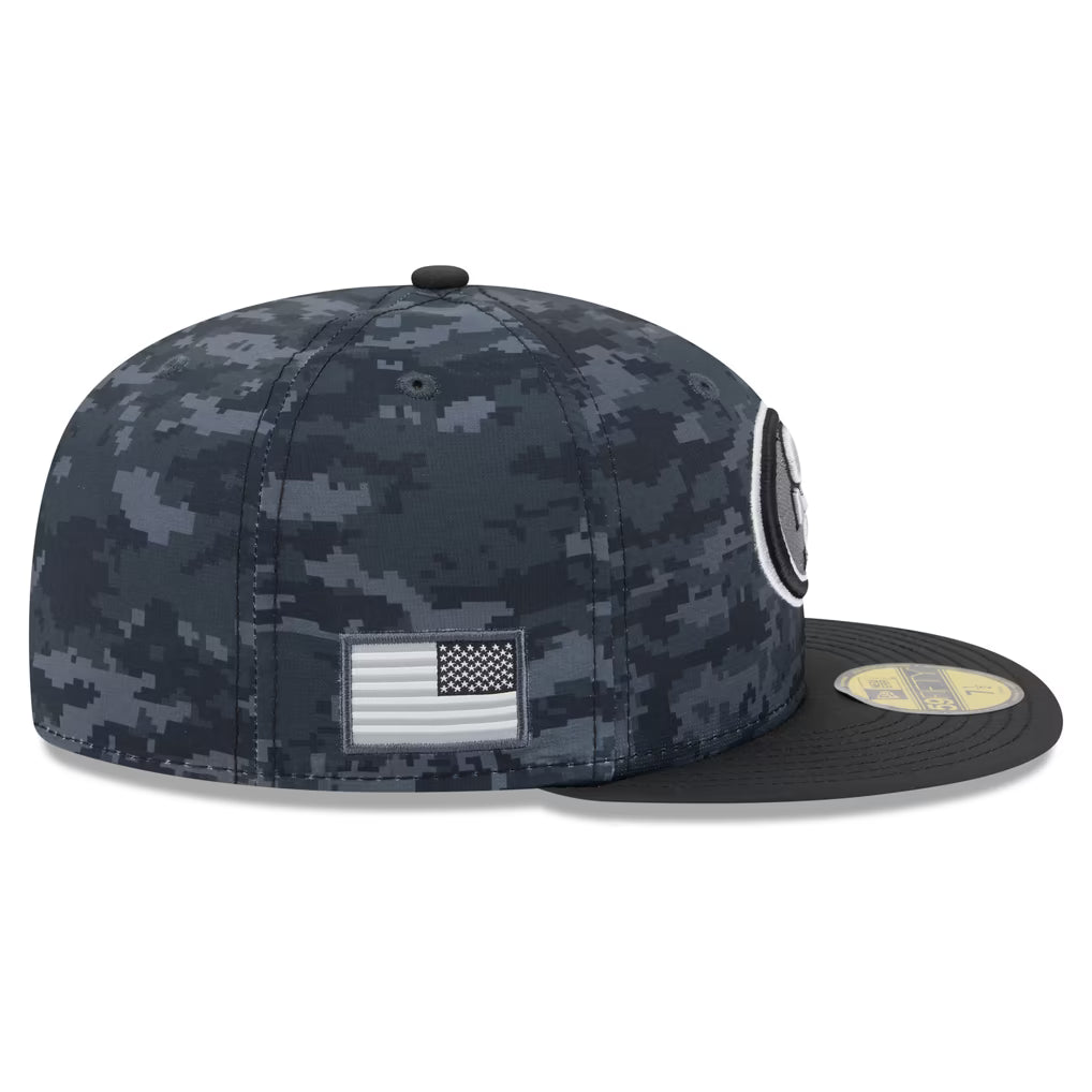 New Era San Francisco 49ers Salute To Service 2026 59FIFTY Fitted Hat product image 5, provided for visual reference and