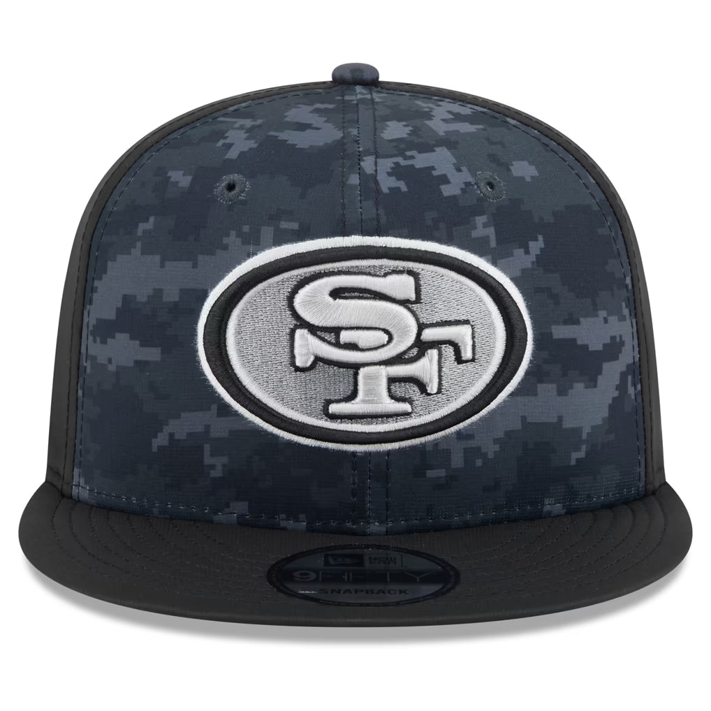New Era San Francisco 49ers 2026 Salute to Service 9FIFTY Snapback Hat product image 2, provided for visual reference and