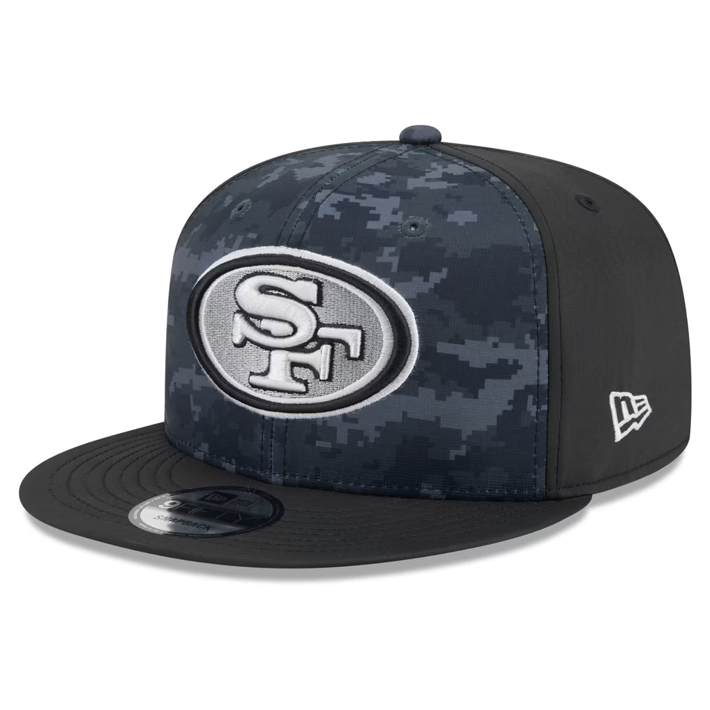 New Era San Francisco 49ers 2026 Salute to Service 9FIFTY Snapback Hat product image 3, provided for visual reference and