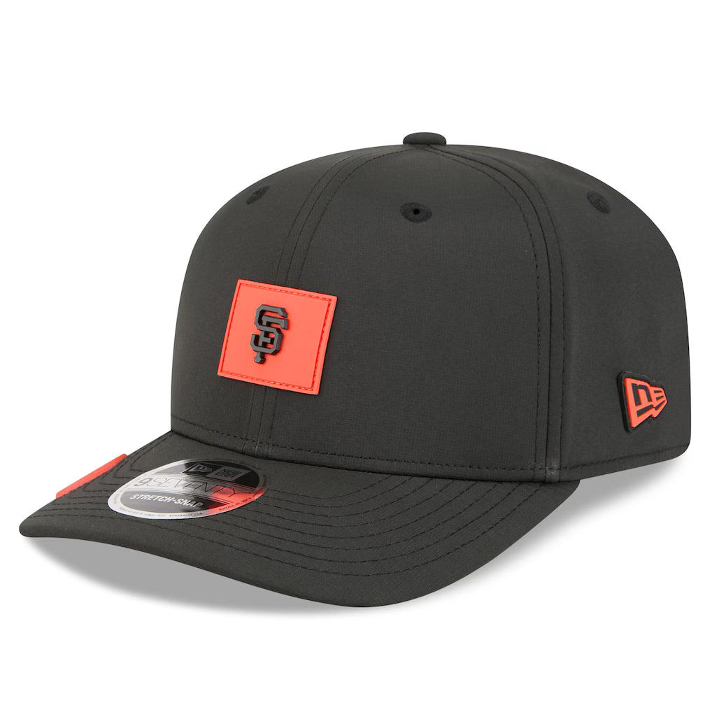 New Era San Francisco Giants Clubhouse 9SEVENTY Adjustable Hat - Black product image 2, provided for visual reference and