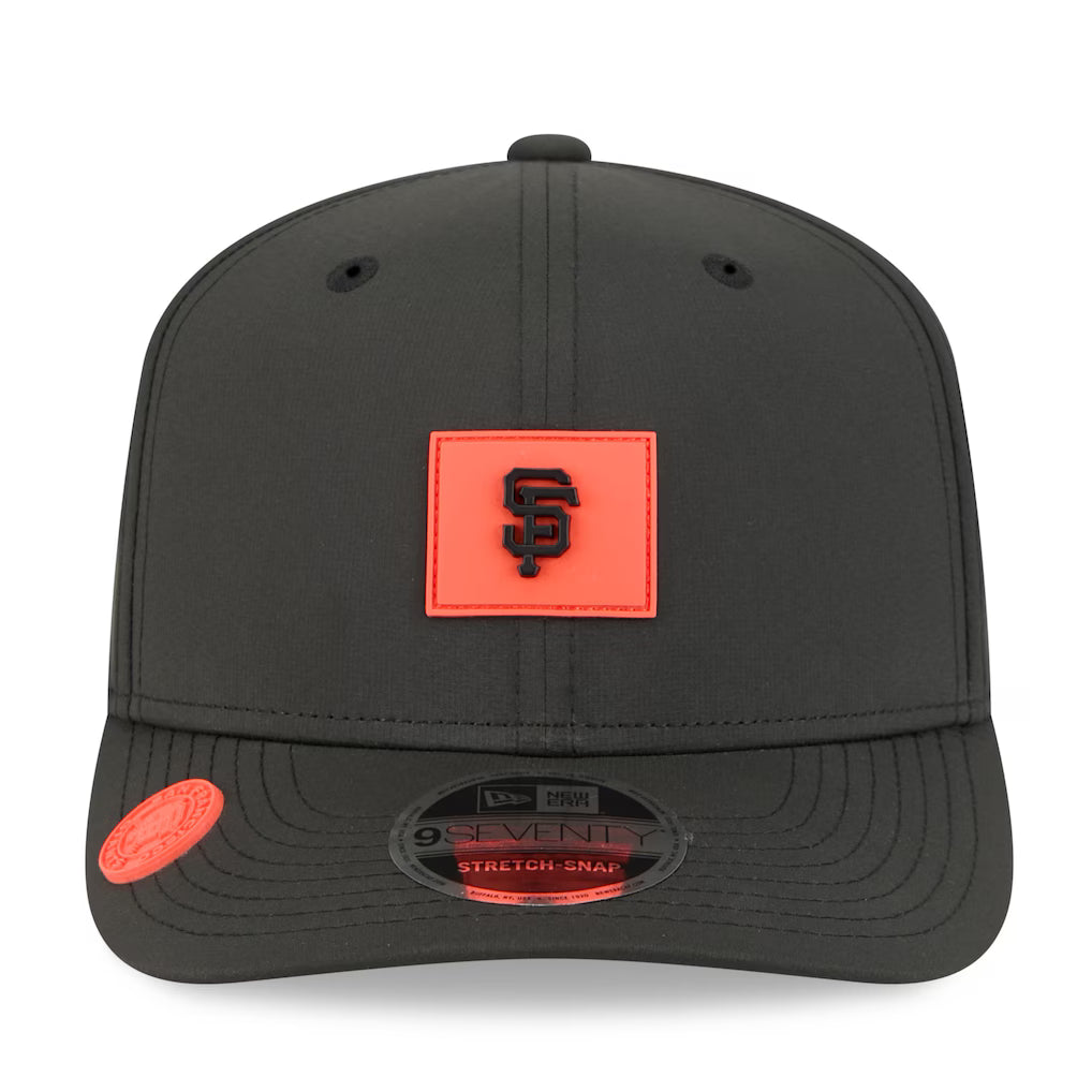 New Era San Francisco Giants Clubhouse 9SEVENTY Adjustable Hat - Black product image 3, provided for visual reference and