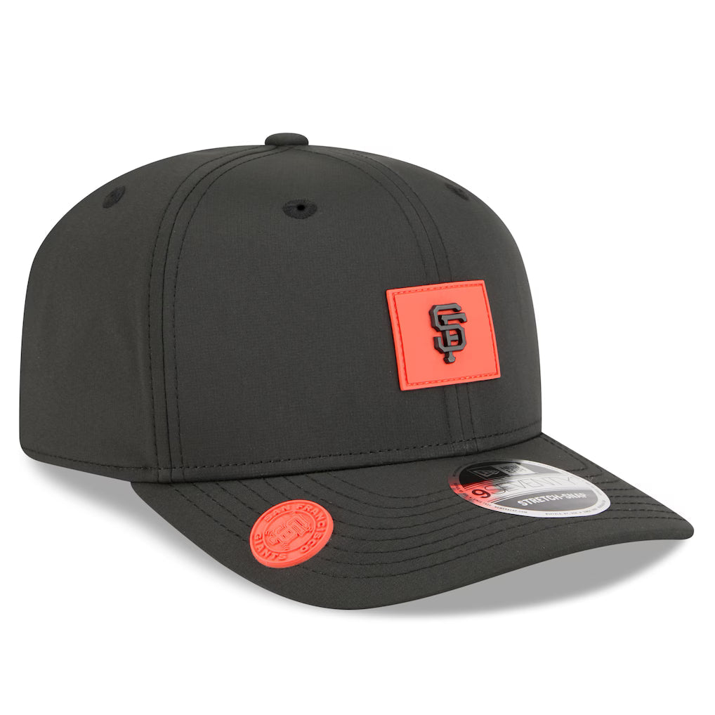 New Era San Francisco Giants Clubhouse 9SEVENTY Adjustable Hat - Black product image 1, provided for visual reference and