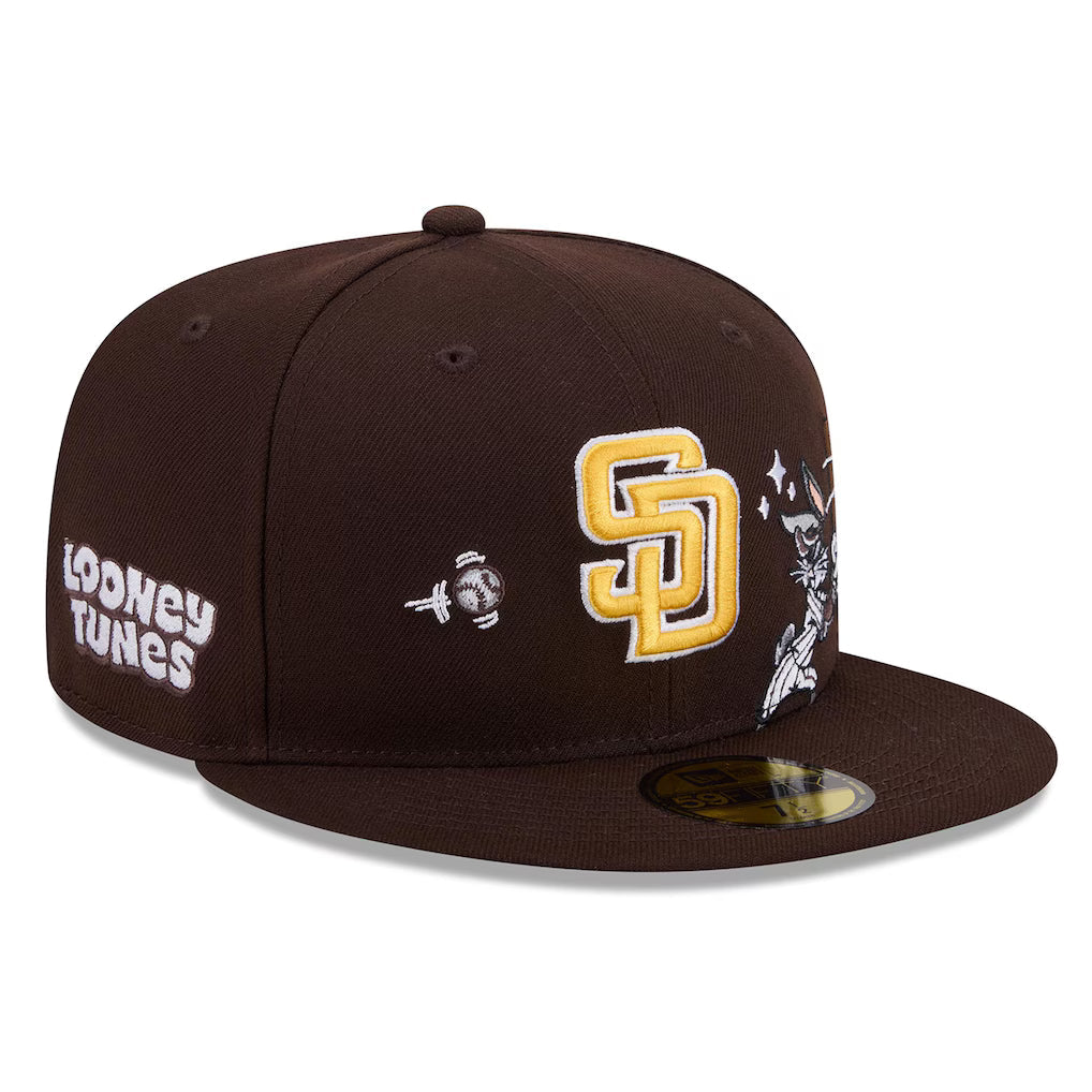 New Era San Diego Padres Bugs Bunny Swing 59FIFTY Fitted Hat product image 2, provided for visual reference and product
