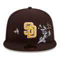New Era San Diego Padres Bugs Bunny Swing 59FIFTY Fitted Hat product image 1, provided for visual reference and product