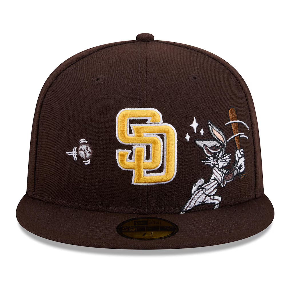New Era San Diego Padres Bugs Bunny Swing 59FIFTY Fitted Hat product image 1, provided for visual reference and product