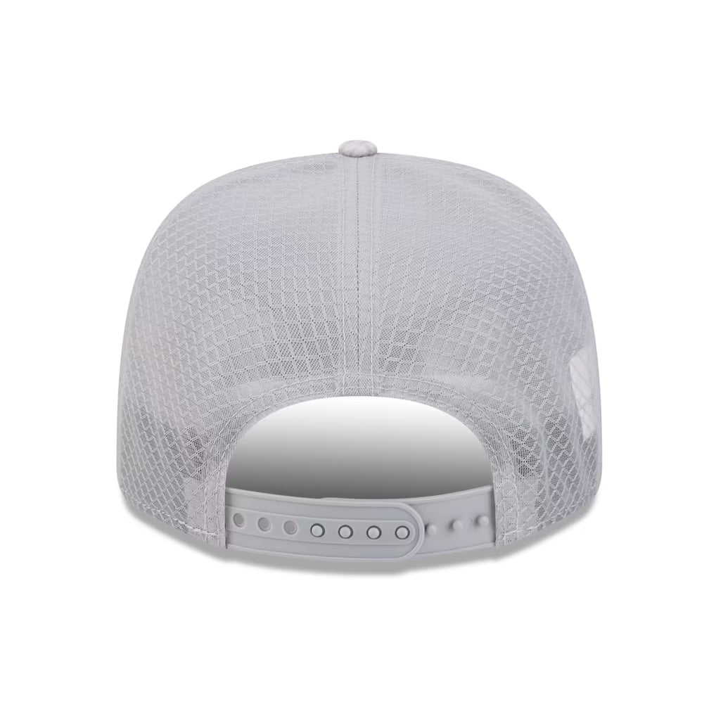New Era San Francisco 49ers Gray Jock 9SEVENTY Adjustable trucker Hat product image 4, provided for visual reference and