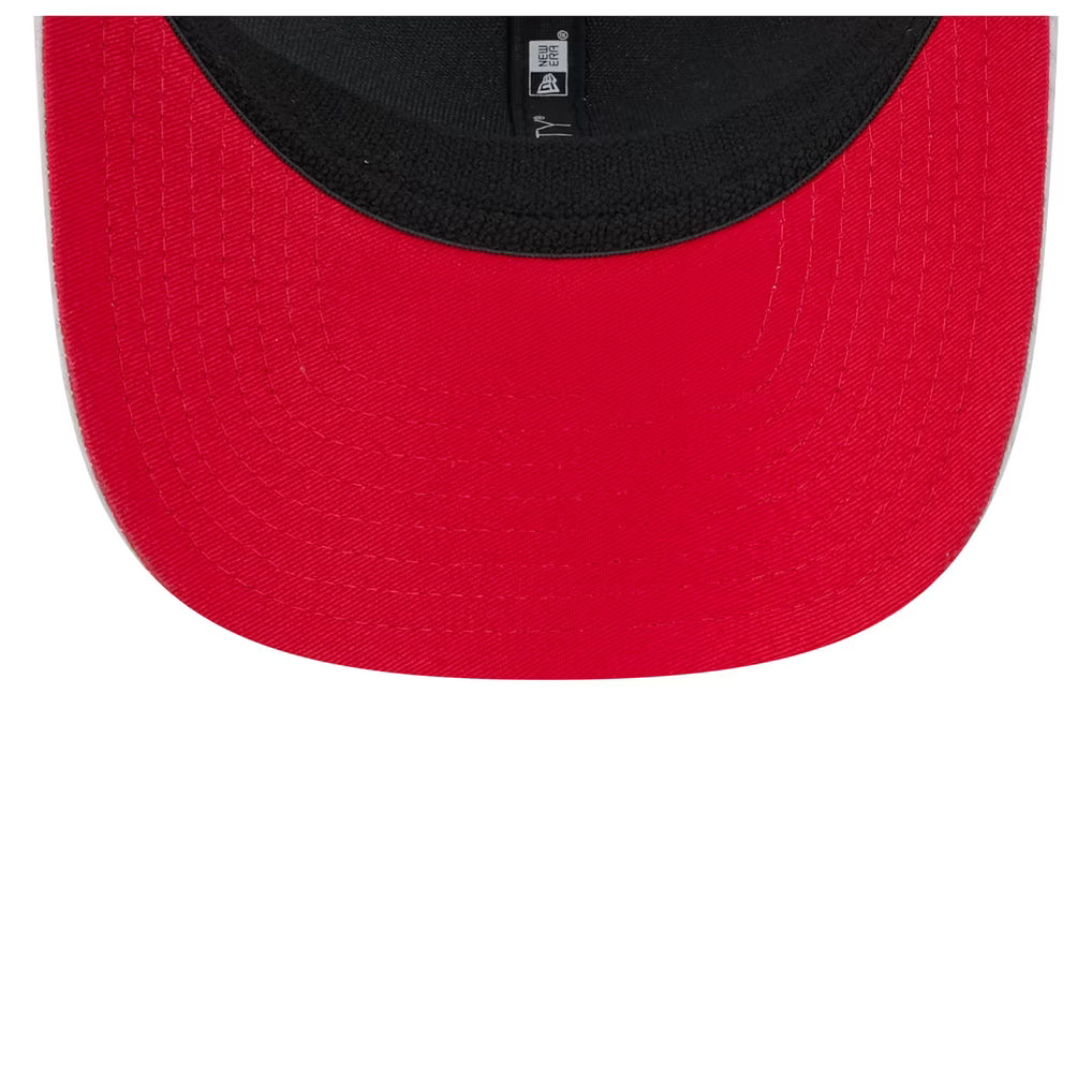 New Era San Francisco 49ers Gray Jock 9SEVENTY Adjustable trucker Hat product image 5, provided for visual reference and