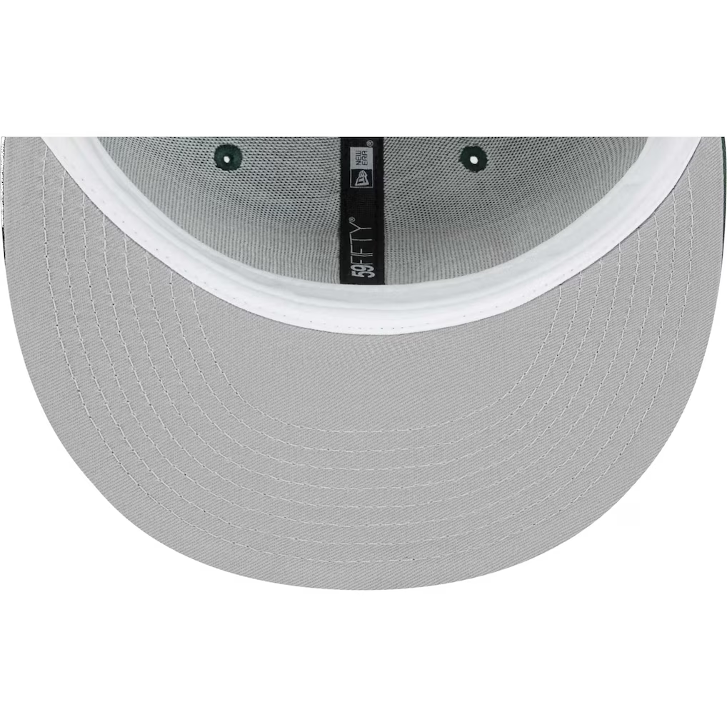 New Era Green Bay Packers Basic 59FIFTY Fitted Hat- Green product image 5, provided for visual reference and product detail