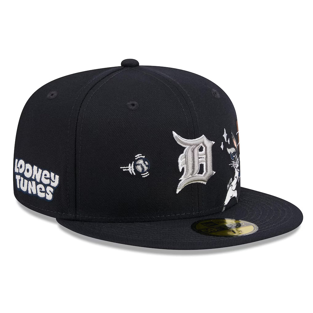New Era Detroit Tigers Bugs Bunny Swing 59FIFTY Fitted Hat product image 2, provided for visual reference and product detail