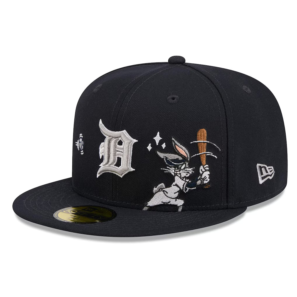 New Era Detroit Tigers Bugs Bunny Swing 59FIFTY Fitted Hat product image 3, provided for visual reference and product detail