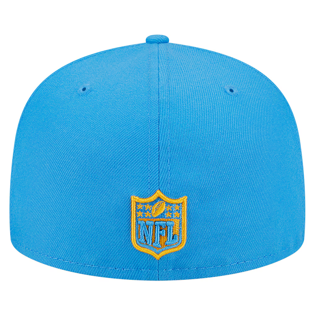 New Era Los Angeles Chargers Basic 59FIFTY Fitted Hat-Powder Blue product image 4, provided for visual reference and product