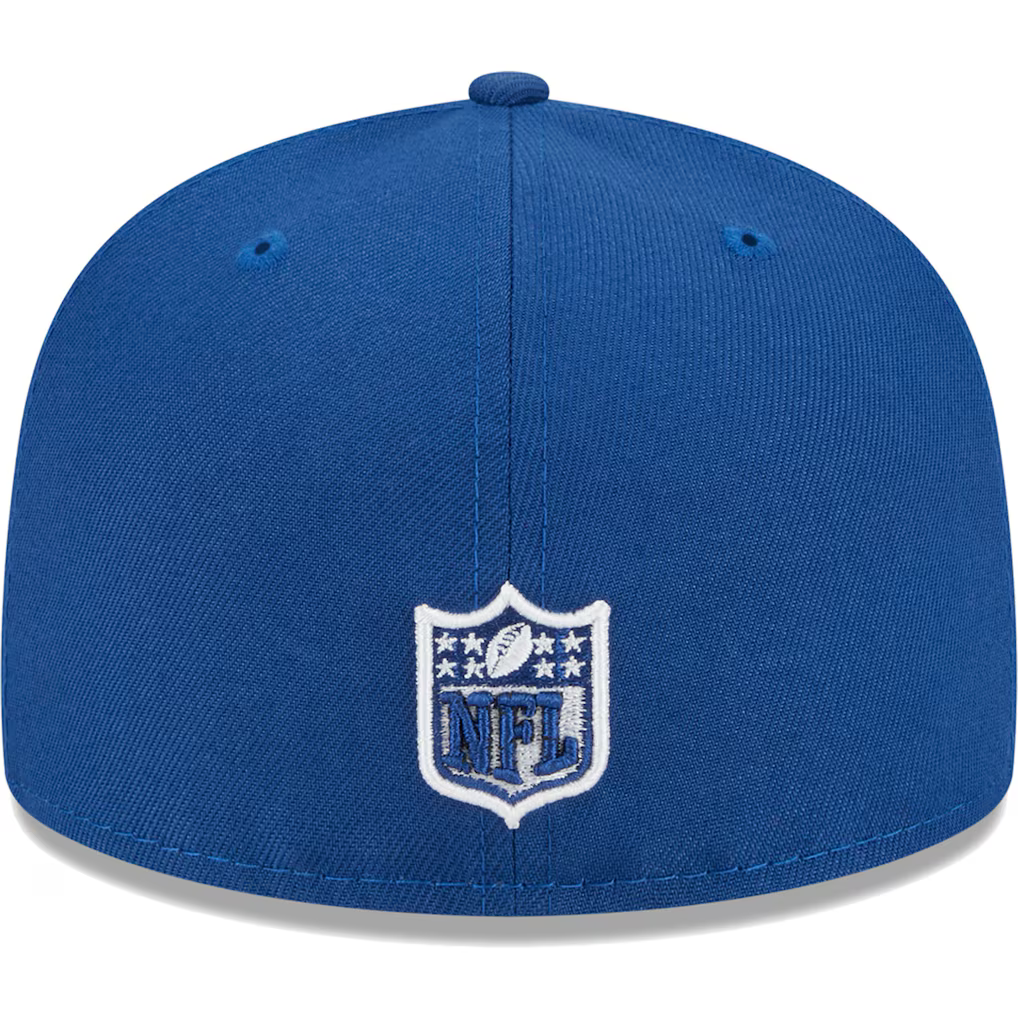 New Era Indianapolis Colts Basic 59FIFTY Fitted Hat- Royal product image 4, provided for visual reference and product detail