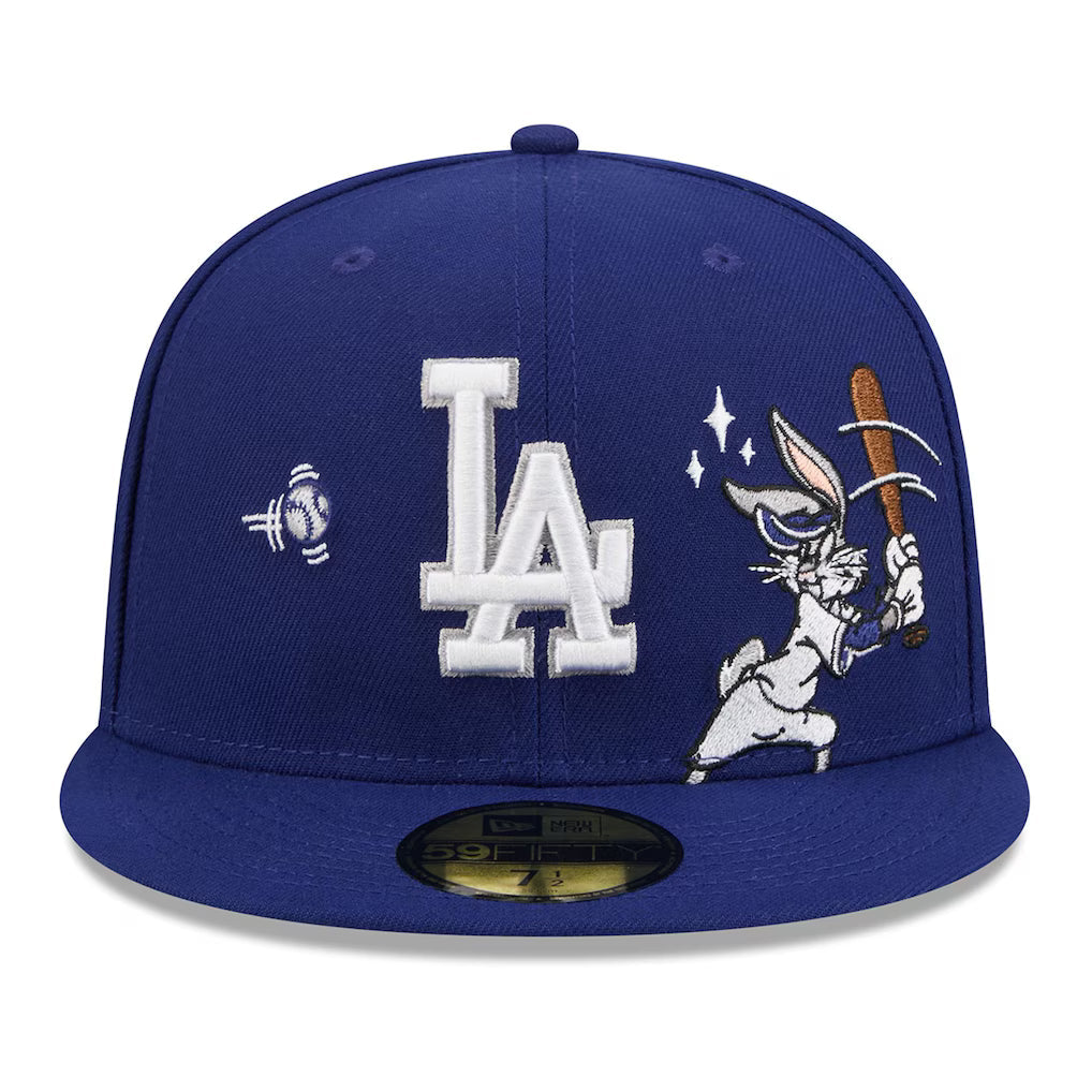 New Era Los Angeles Dodgers Bugs Bunny Swing 59FIFTY Fitted Hat product image 1, provided for visual reference and product