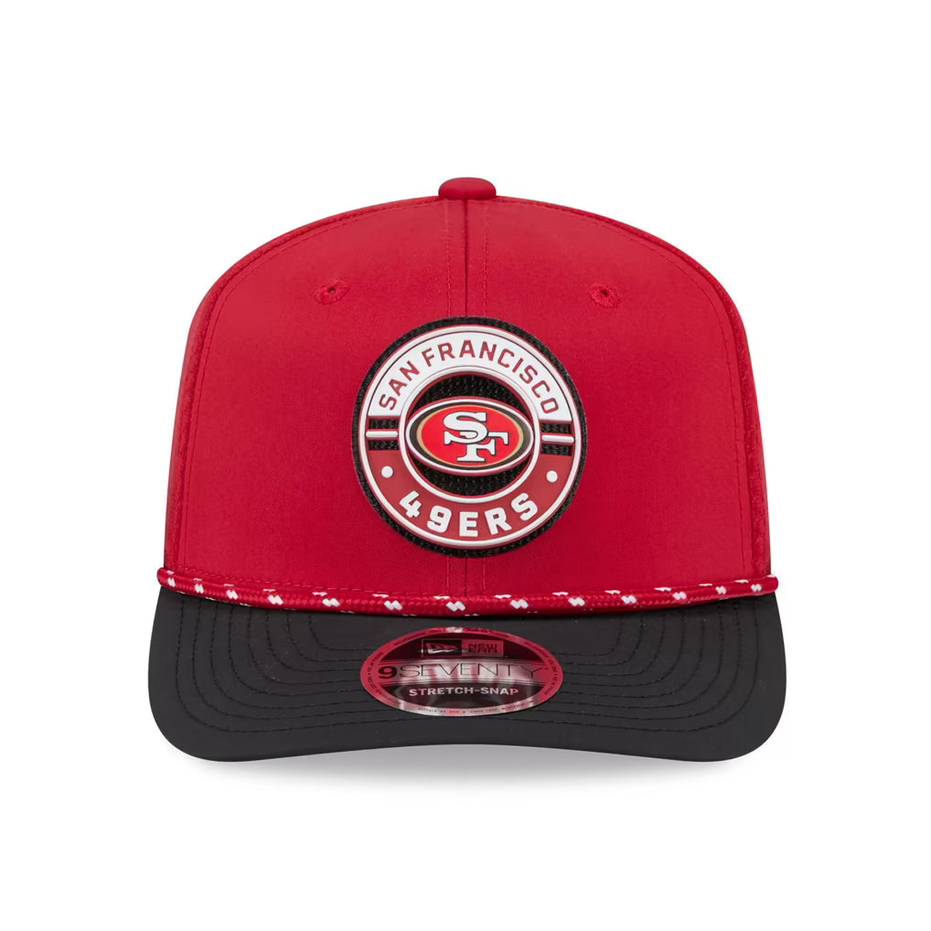 New Era San Francisco 49ers Game 9SEVENTY trucker Adjustable Hat product image 3, provided for visual reference and product