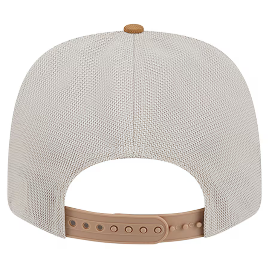 New Era San Francisco Giants 9SEVENTY Trucker Stretch-Snap Hat - Stone product image 4, provided for visual reference and