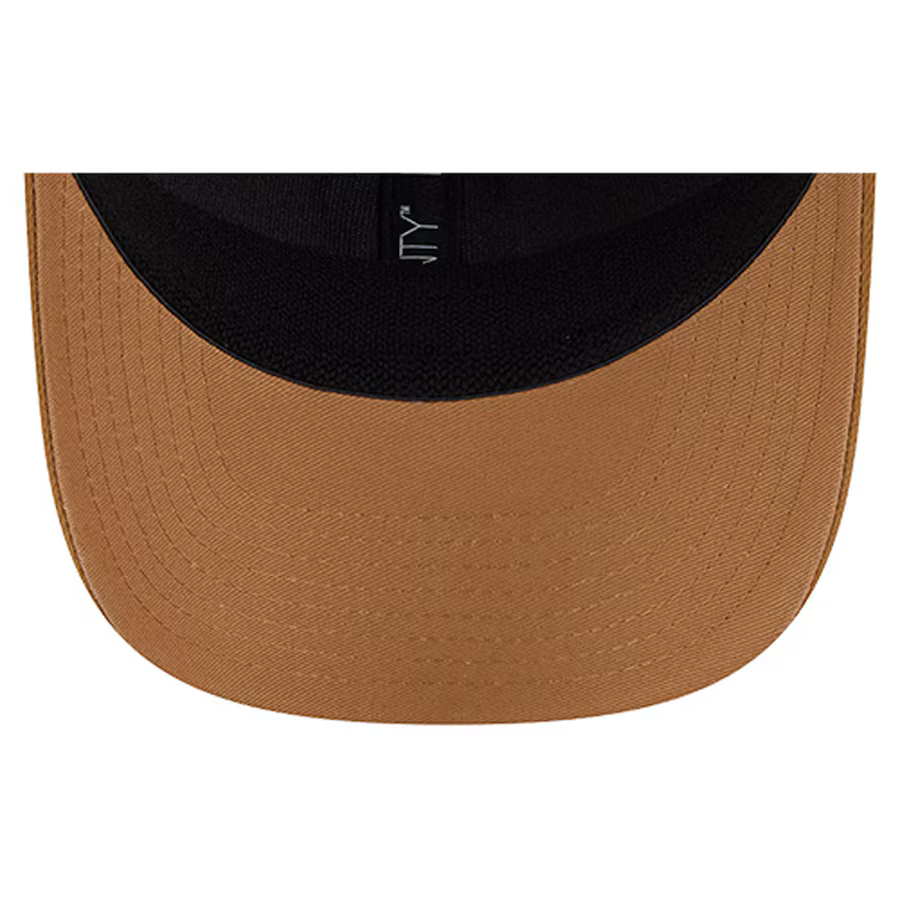 New Era San Francisco Giants 9SEVENTY Trucker Stretch-Snap Hat - Stone product image 5, provided for visual reference and