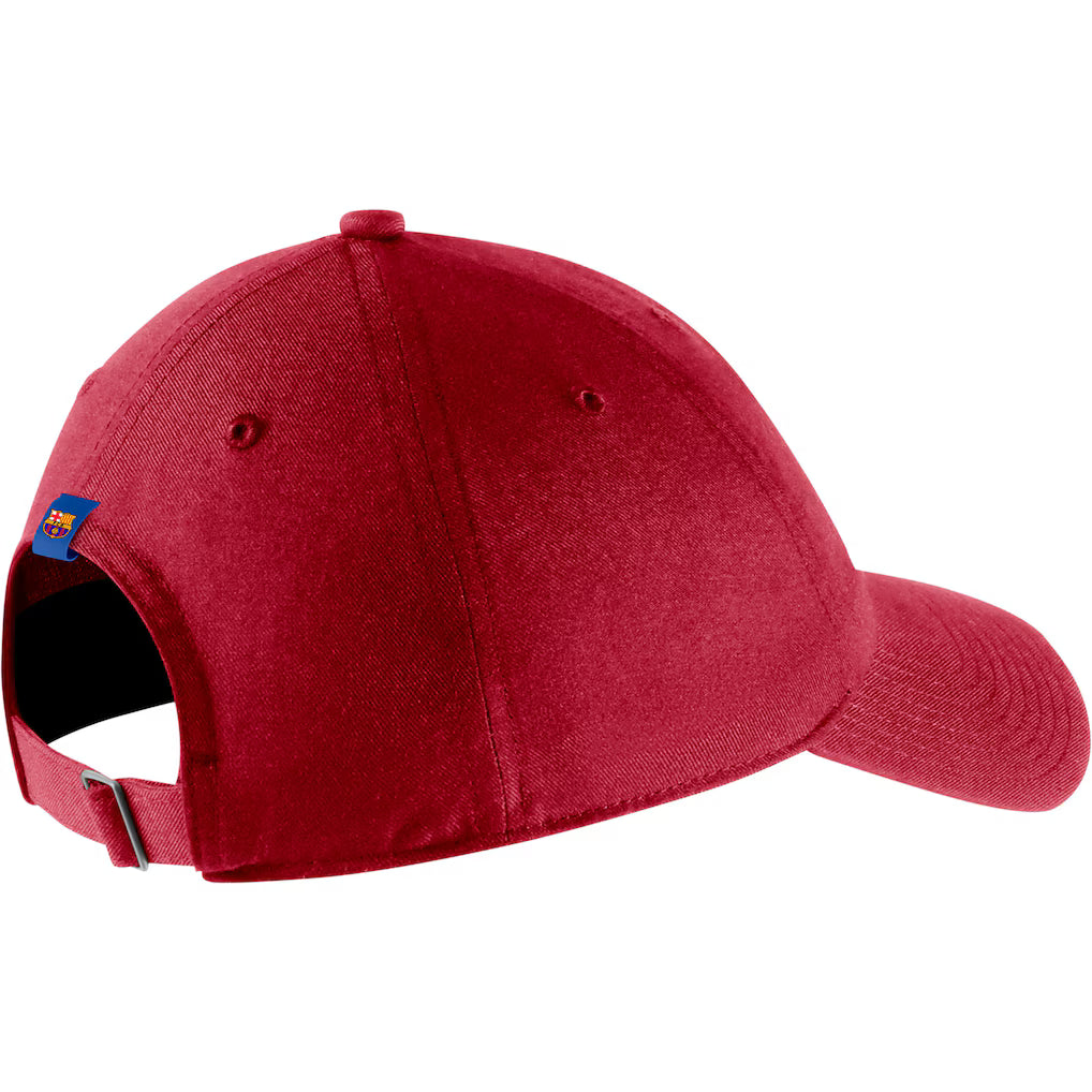 Barcelona Nike Campus Performance Adjustable Hat product image 2, provided for visual reference and product detail review