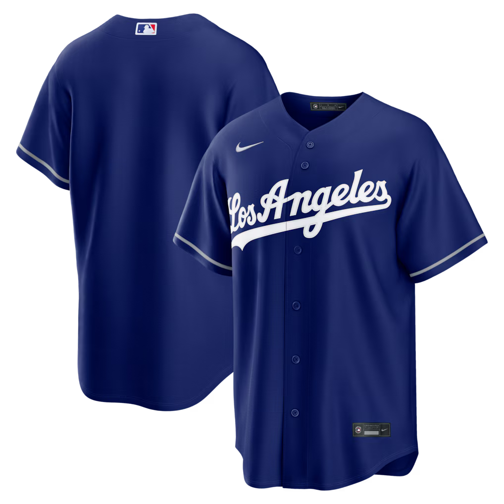 Nike Women Los Angeles Dodgers Royal Alternate 2026 Replica Team Jersey product image 1, provided for visual reference and