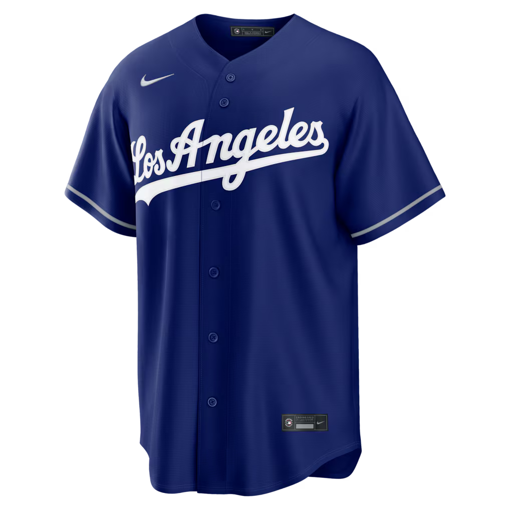 Nike Women Los Angeles Dodgers Royal Alternate 2026 Replica Team Jersey product image 2, provided for visual reference and