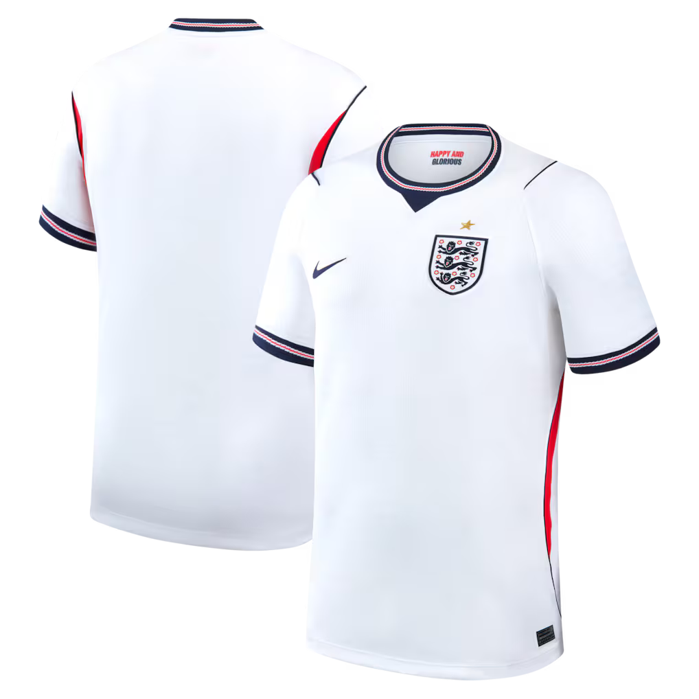 2026 England National Team Home Jersey product image 1, provided for visual reference and product detail review