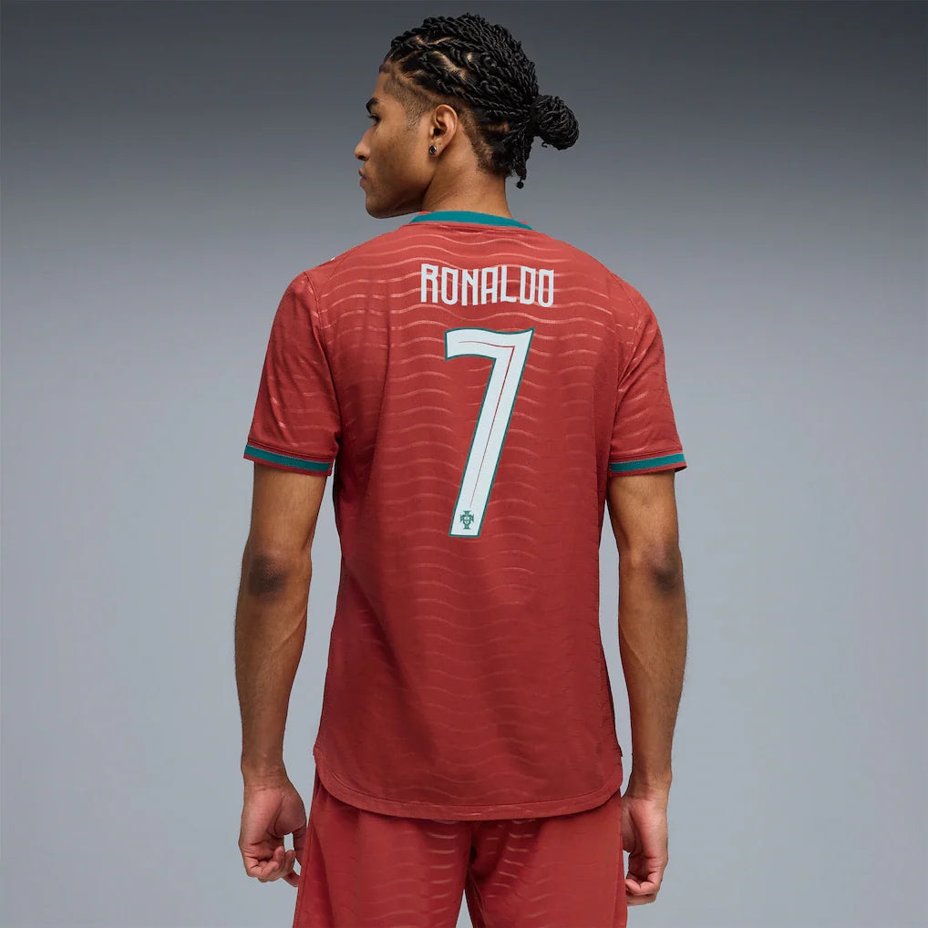 2026 Puma Portugal Home Ronaldo Authentic Jersey product image 3, provided for visual reference and product detail review