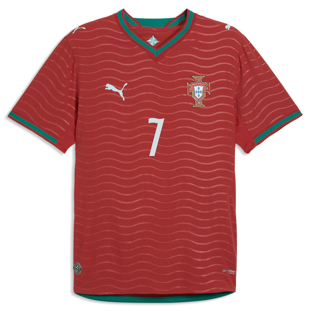 2026 Puma Portugal Home Ronaldo Authentic Jersey product image 2, provided for visual reference and product detail review