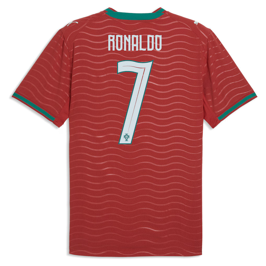 2026 Puma Portugal Home Ronaldo Authentic Jersey product image 1, provided for visual reference and product detail review