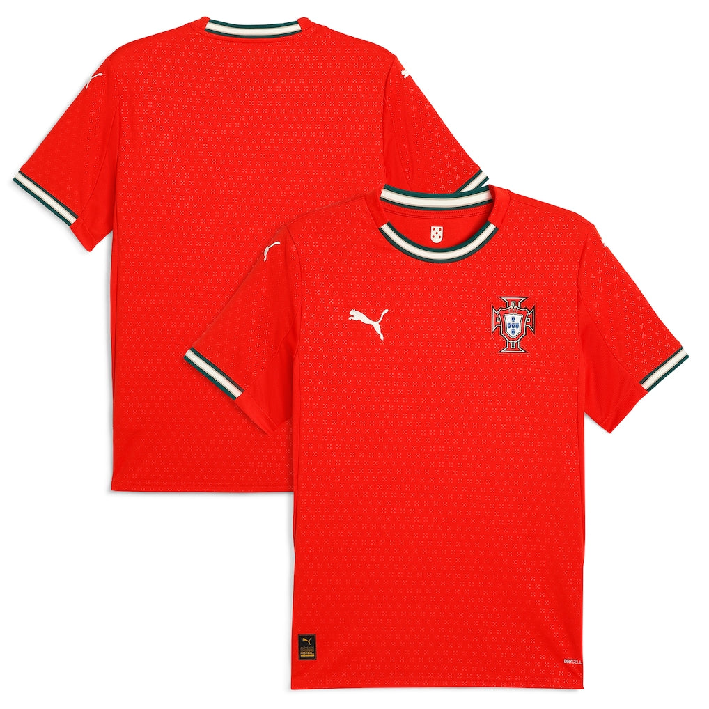 2025 Puma Portugal Home Jersey product image 1, provided for visual reference and product detail review