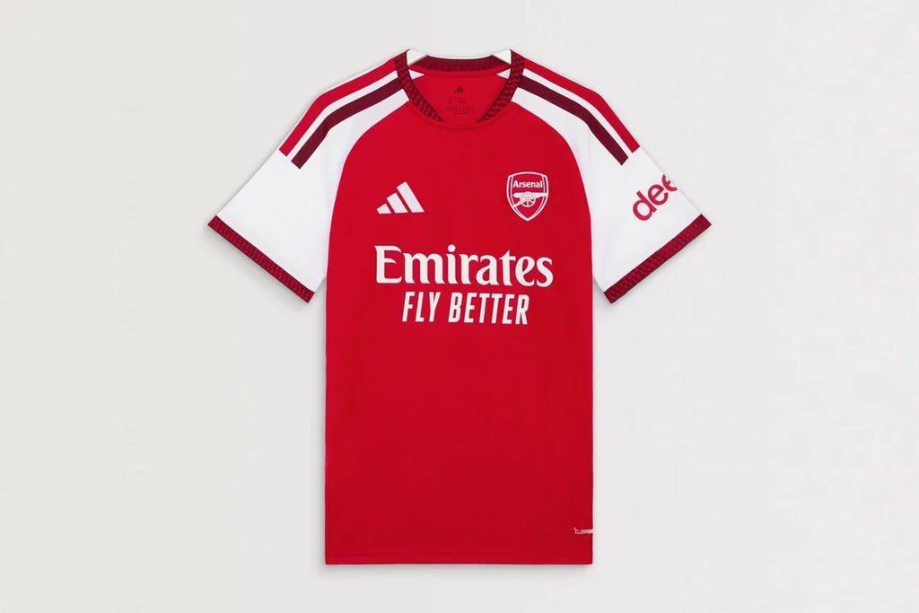 26/27 ARSENAL HOME SAKA 7 JERSEY - Cup Font product image 2, provided for visual reference and product detail review