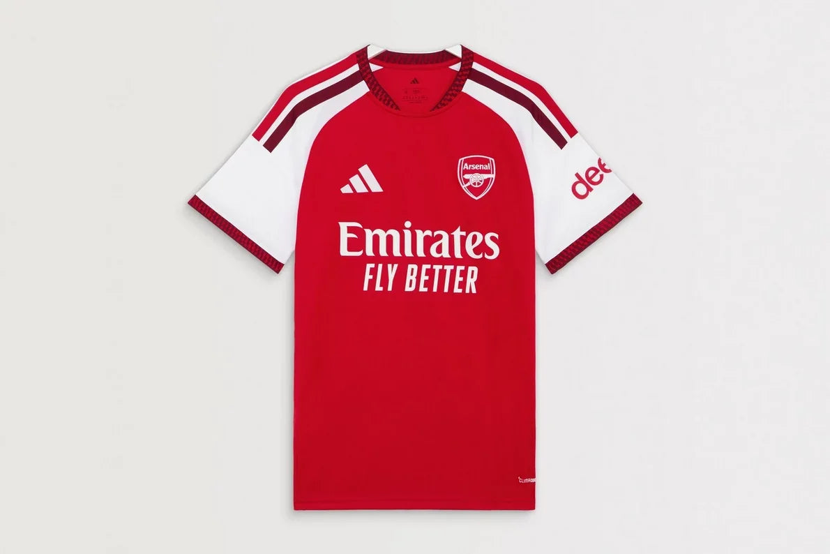 26/27 ARSENAL HOME SAKA 7 JERSEY - Cup Font product image 2, provided for visual reference and product detail review