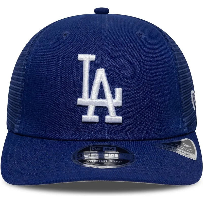 New Era Los Angeles Dodgers 9SEVENTY Trucker Adjustable Hat product image 2, provided for visual reference and product