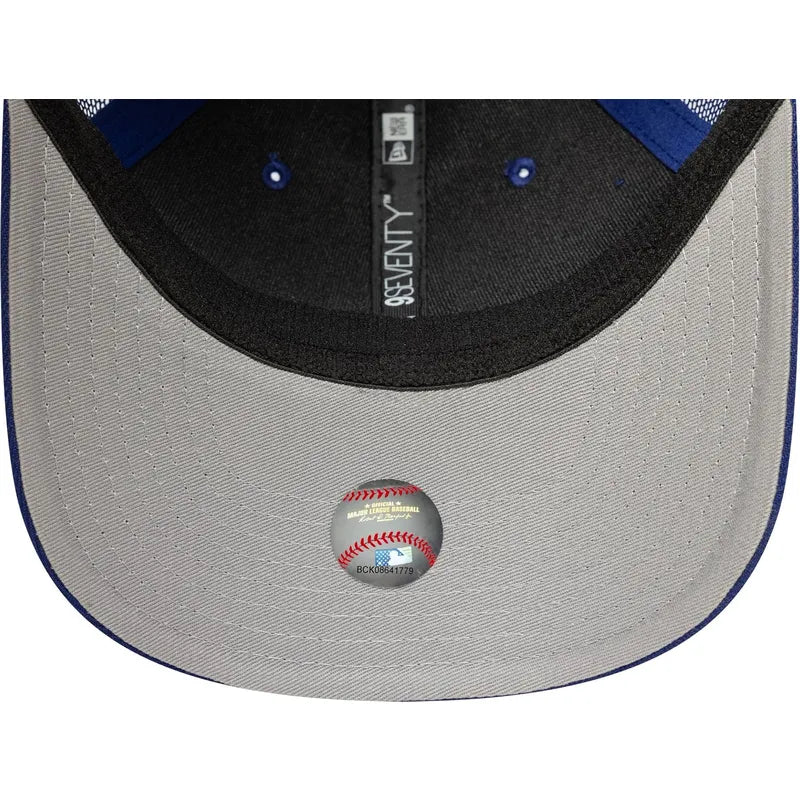 New Era Los Angeles Dodgers 9SEVENTY Trucker Adjustable Hat product image 5, provided for visual reference and product