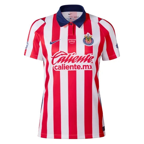 Nike Women C.D. Guadalajara Stadium Home Dri-FIT Soccer Replica Jersey 26/27 product image 2, provided for visual reference