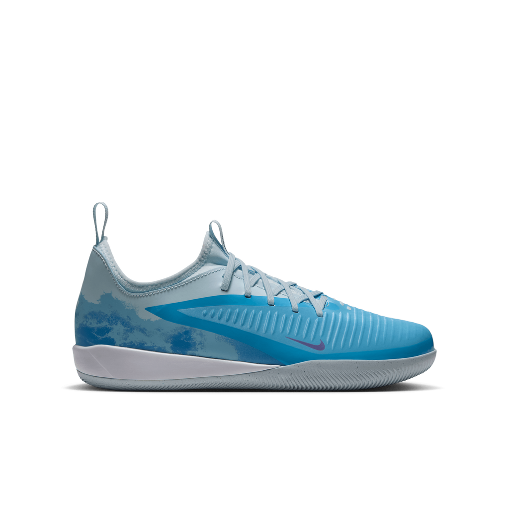 Nike Jr. Phantom 6 Low Academy "Erling Haaland" IC - BALTIC BLUE/BLUE ECLIPSE-GLACIER BLUE product image 1, provided for