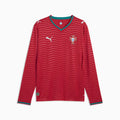 Puma Men Portugal Long Sleeve Home Soccer Jersey 2026 product image 1, provided for visual reference and product detail
