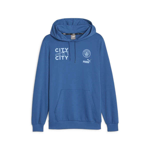 Manchester City F.C. Puma Graphic Hoodie, Xl product image 1, provided for visual reference and product detail review