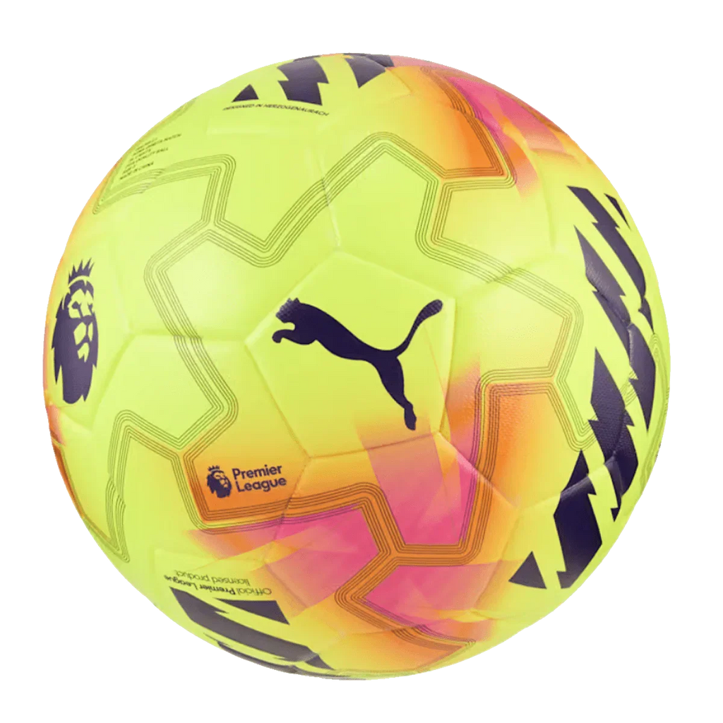 Puma Orbita Premier League Match (FIFA QUALITY) Soccer Ball 25/26 product image 1, provided for visual reference and product