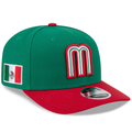 New Era Team Mexico 2026 World Baseball Classic 9SEVENTY Adjustable Hat - Green/Red product image 1, provided for visual