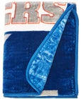 MLB Los Angeles Dodgers Super Soft Royal Plush Raschel Throw Blanket 60"x80" product image 4, provided for visual reference