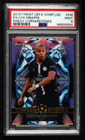 2018 Finest Uefa Champions League Finest Cornerstones #Km Kylian Mbappe Finest Cornerstones - Psa 9 product image 1,