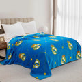 Real Madrid Queen Size Fluffy Fleece Blanket product image 1, provided for visual reference and product detail review