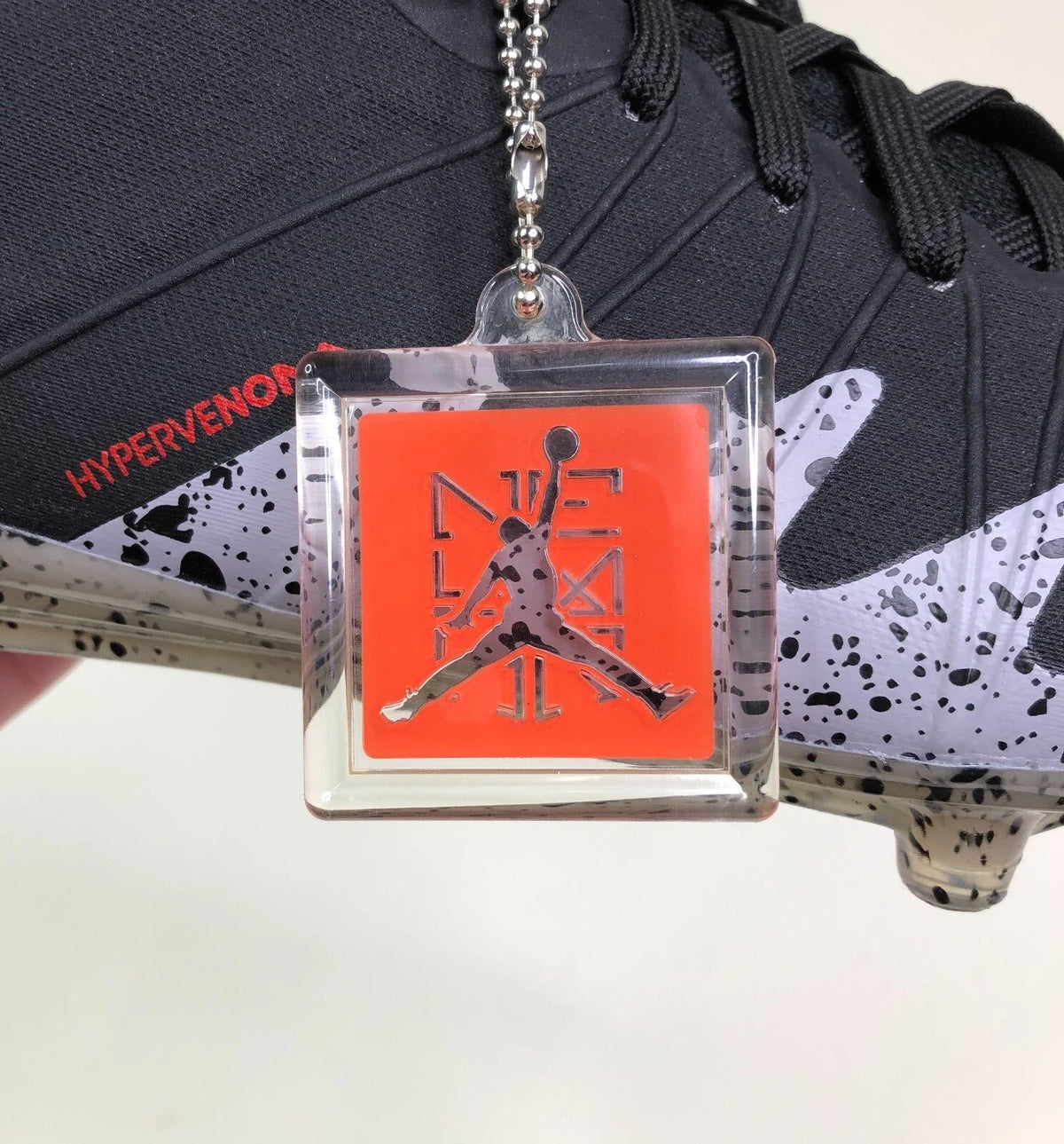 NEYMAR x JORDAN NIKE HYPERVENOM PHANTOM 2 FG 'Black Silver Crimson' product image 13, provided for visual reference and