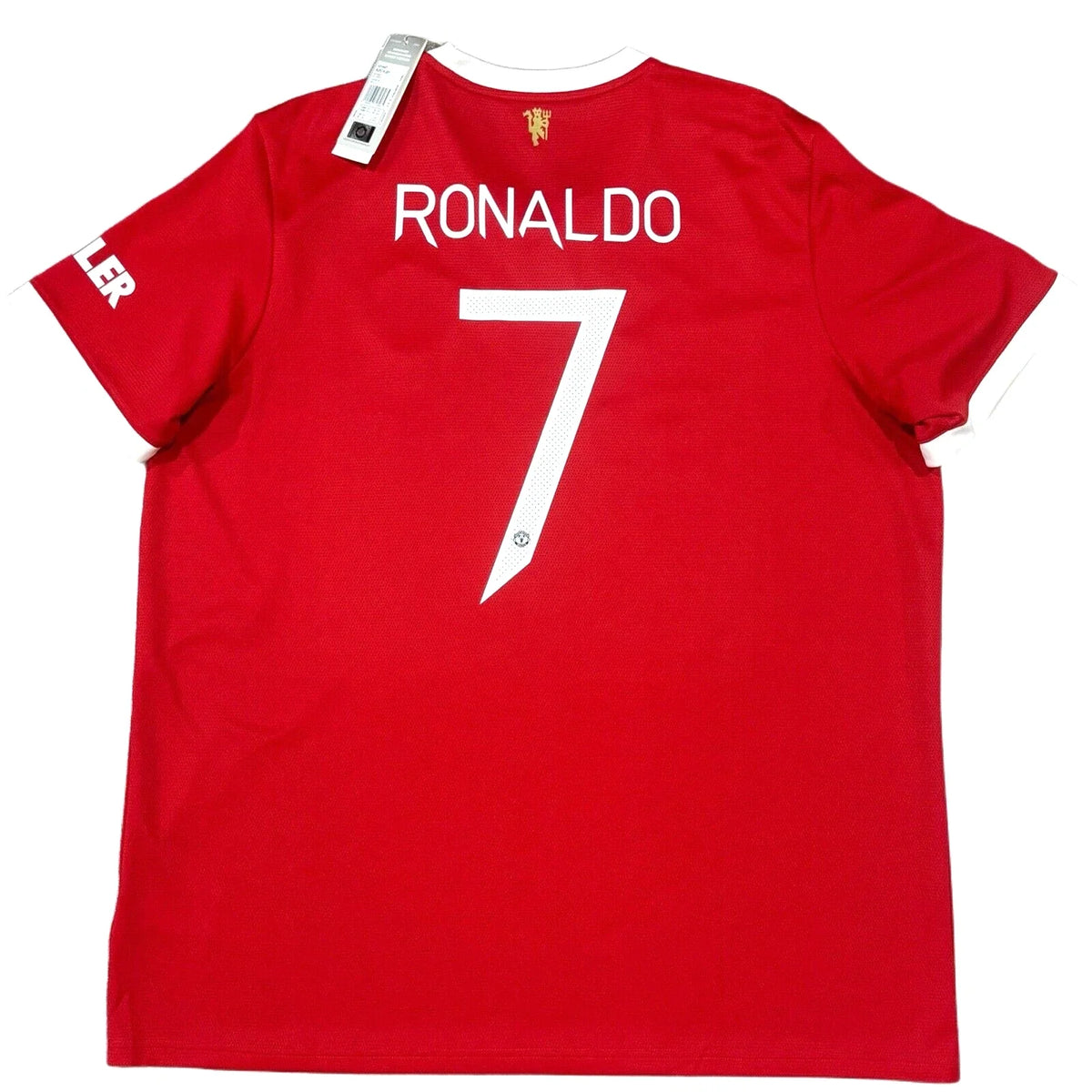 21/22 Manchester United Home Ronaldo Jersey product image 1, provided for visual reference and product detail review