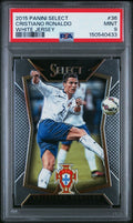 2015 Panini Select Cristiano Ronaldo White Jersey Portugal Mint Psa 9 product image 1, provided for visual reference and