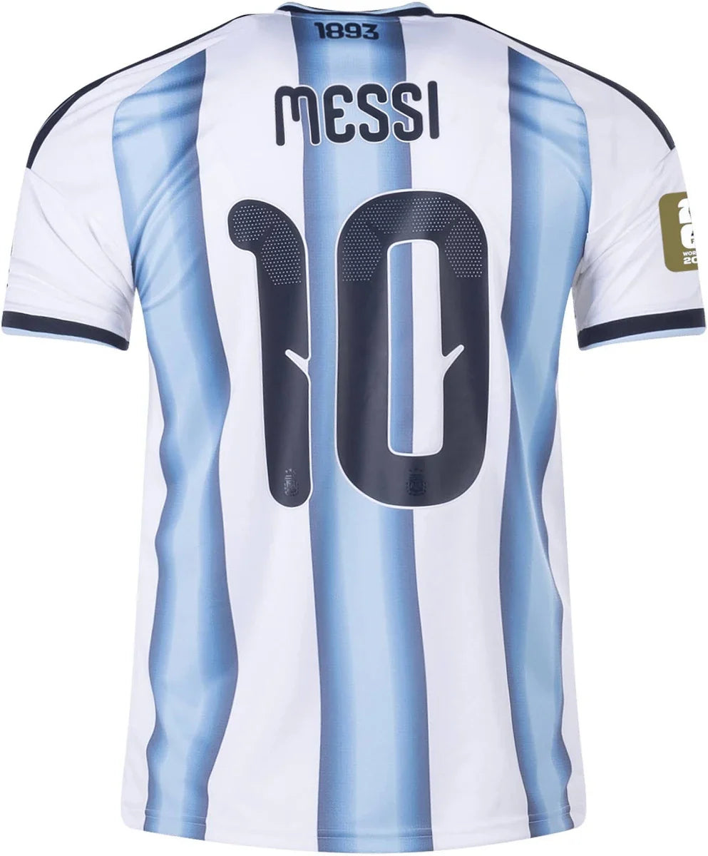 2026 ARGENTINA WORLD CUP MESSI HOME JERSEY - FIFA World Cup Patch" product image 1, provided for visual reference and